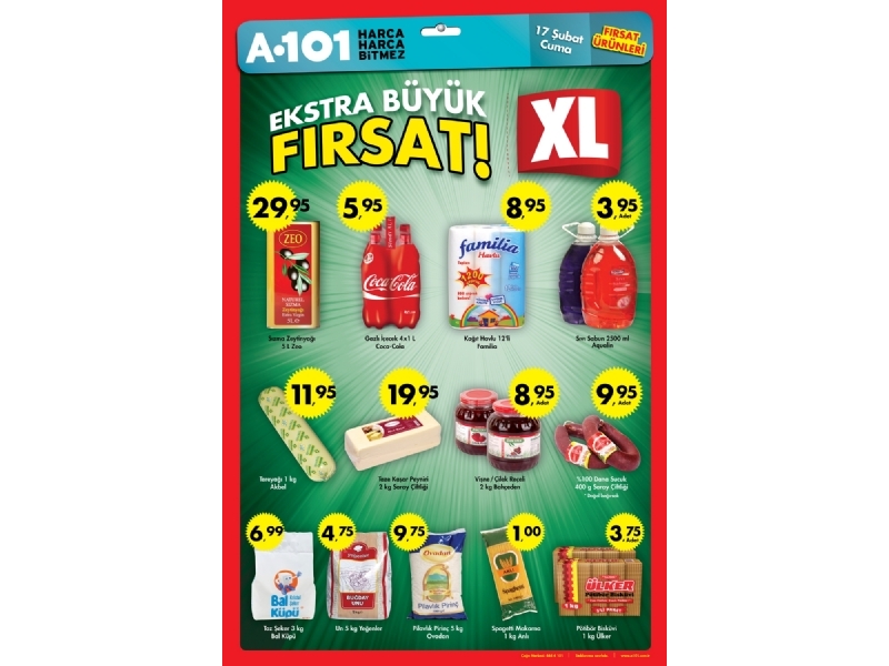 A101 Market 16 ubat 2012 Frsat rnleri