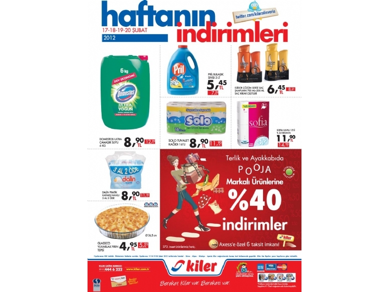 Kiler 17 - 19 �ubat 2012 HaftaSonu �ndirimleri