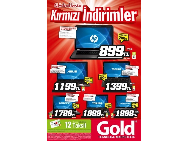 Gold 18 ubat 2012 Krmz ndirim Kampanyas