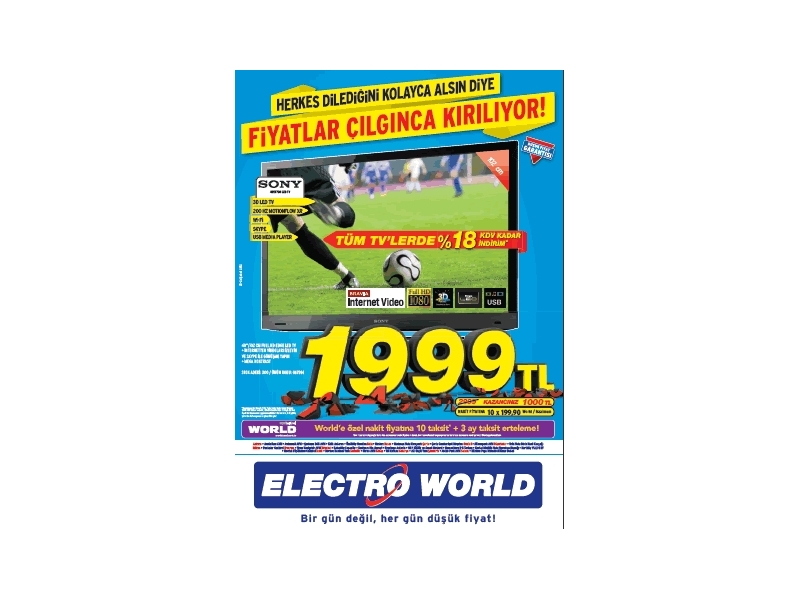 Electro World 23 - 26 �ubat 2012 �ndirimleri