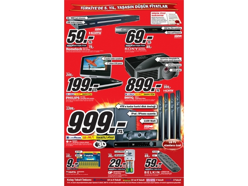 Media Markt  23 - 26 ubat 2012 ndirimleri