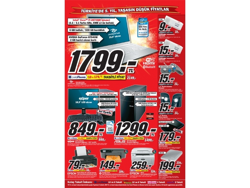 Media Markt  23 - 26 �ubat 2012 �ndirimleri