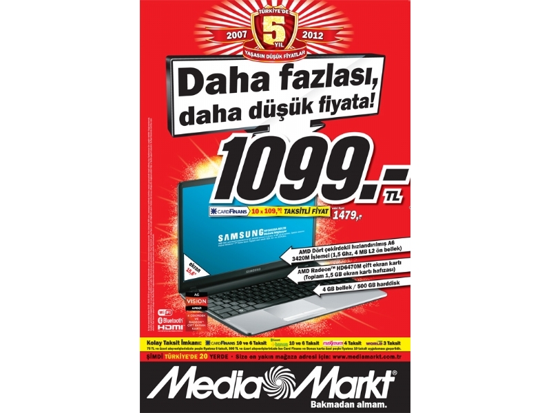 Media Markt  23 - 26 ubat 2012 ndirimleri