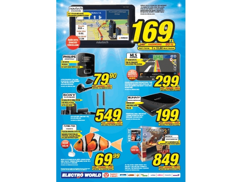 Electro World 1 - 4 Mart 2012 ndirimleri
