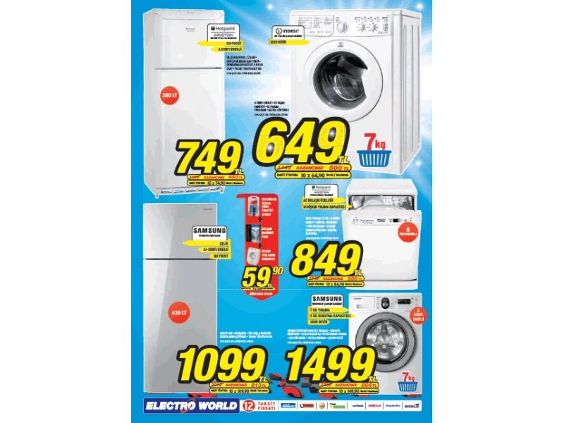 Electro World 1 - 4 Mart 2012 ndirimleri
