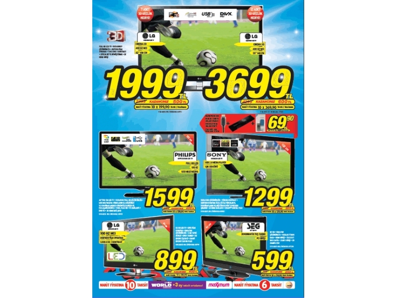 Electro World 1 - 4 Mart 2012 ndirimleri