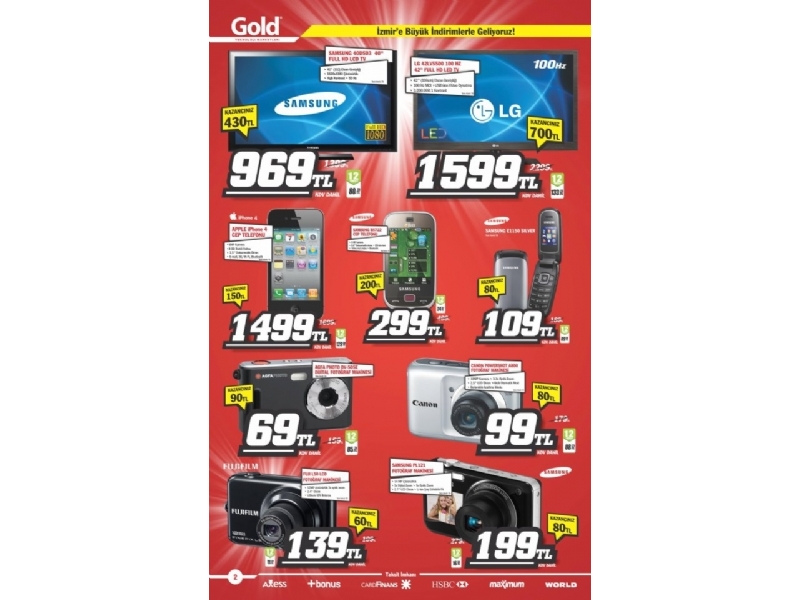 Gold 3 Mart zmir Bornova Byk ndirim Kampanyas