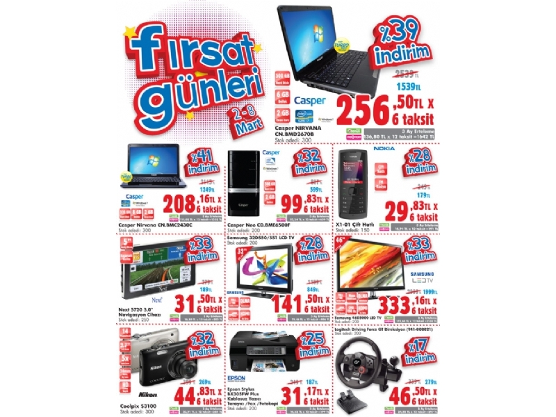 Bimeks 2 - 8 Mart 2012 Frsat Gnleri Kampanas