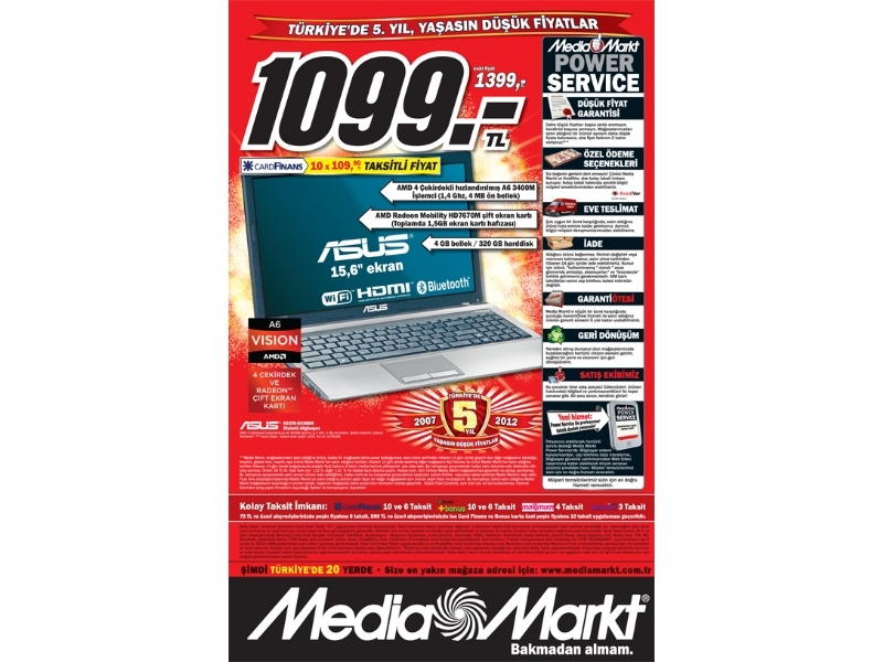 Media Markt 8 - 11 Mart 2012 ndirimleri