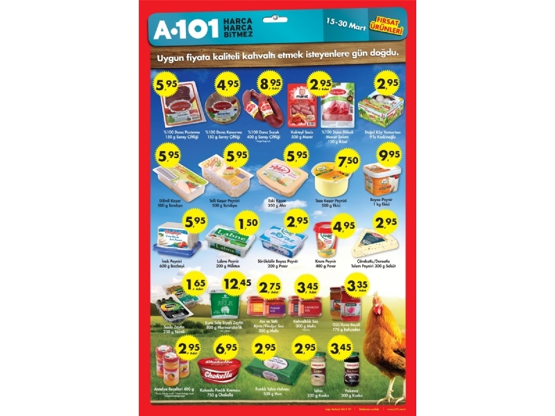 A101 Market 15 Mart 2012 Frsat rnleri