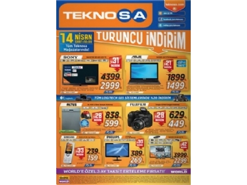 Teknosa 14 Nisan Turuncu ndirim - 3