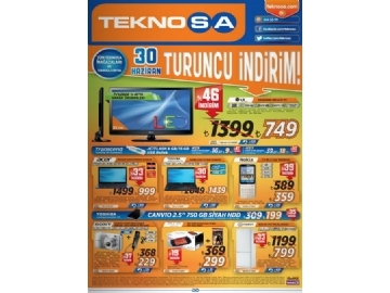 Teknosa 30 Haziran 2012 Turuncu �ndirim - 1