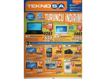 Teknosa 30 Haziran 2012 Turuncu �ndirim - 3