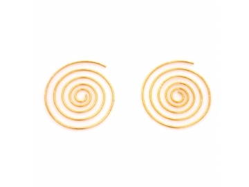 Altn Kaplama Spiral Halka Kpe 55TL