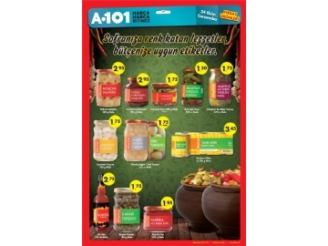 A101 Market 24 Ekim - 2