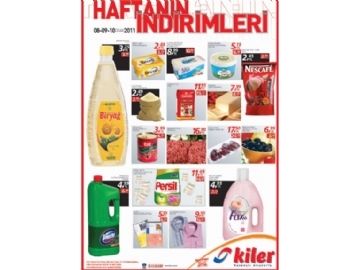 Kiler 8-9-10 Ocak Haftann ndirimleri
