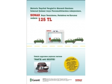 Sonax ve Garanti Bankas MTV Kampanyas