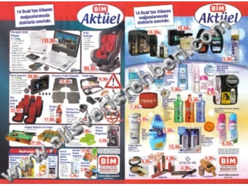 Bim 14 Ocak 2011 Aktel rnler - Bim Market ndirimleri