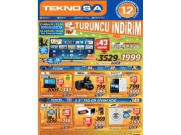 Teknosa Turuncu ndirim - 1