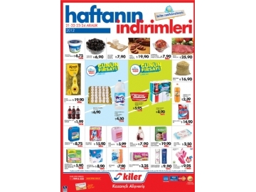 Kiler 21 - 24 Aralk 2012