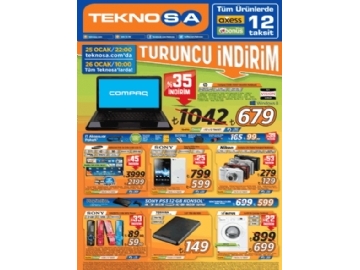 Teknosa 25 - 26 Ocak - 1