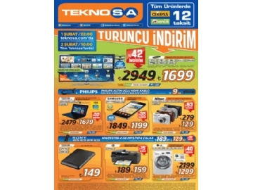 Teknosa Turuncu ndirim - 1