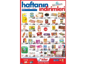 Kiler 29 Mart - 1 Nisan 2013