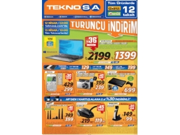 Teknosa Turuncu ndirim - 1