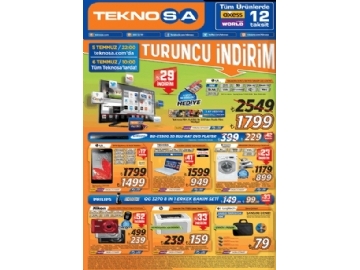 Teknosa Turuncu ndirim - 1