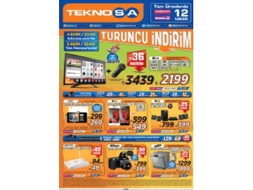 Teknosa Turuncu ndirim - 2