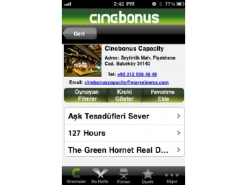 Cinebonus Iphone'da!
