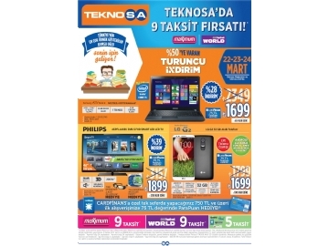 Teknosa 22 - 24 Mart - 1
