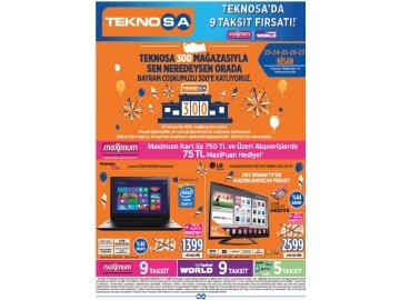 Teknosa Turuncu ndirim - 1