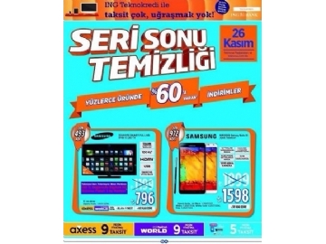 Teknosa Seri Sonu Temizlii