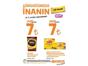 Migros 22 Ocak - 2