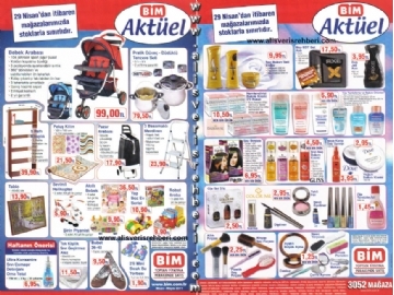 Bim 29 Nisan 2011 Aktüel Ürünleri Broşürü
