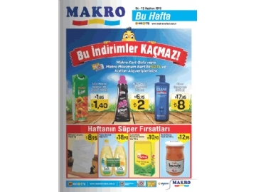 Makro Market 6 - 12 Haziran 2015 - 1