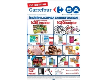 CarrefourSA 14 - 17 Austos 2015 HaftaSonu Kampanyas