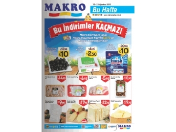 Makro Market 15 - 21 Austos 2015 - 1