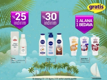 Gratis 22 - 23 Austos 2015 Haftasonu - 2