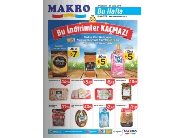 Makro Market 29 Austos - 4 Eyll 2015 - 1