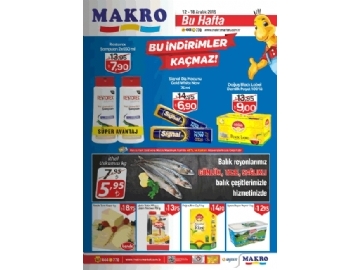 Makro Market 12 - 18 Aralk 2015 - 1