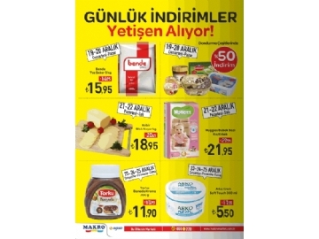 Makro Market 19 - 25 Aralk - 2