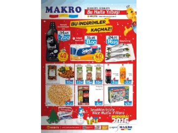 Makro Market 26 Aralk - 3 Ocak - 1