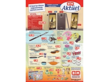 Bim 22 Ocak Aktel rnler - 1