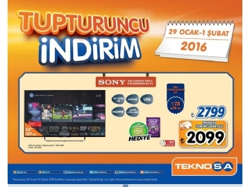 Teknosa 29 Ocak Turuncu ndirim - 4