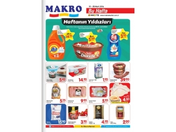 Makro Market 19 - 25 Mart - 1
