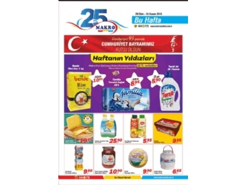 Makro Market 29 Ekim - 4 Kasm - 1