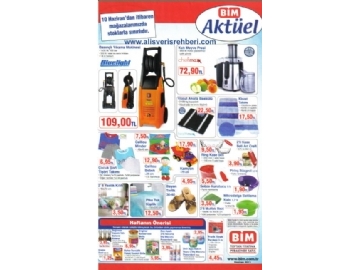 Bim 10 Haziran 2011 Aktüel Ürünler Broşürü
