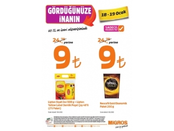 Migros 19 Ocak Migroskop - 2